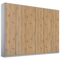 DULAP USI ROTATIVE ALABAMA - gri deschis/stejar Artisan, Modern, material pe bază de lemn (271/229/54cm)