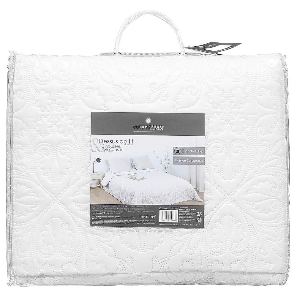 Set cuvertură și 2 fețe pernă Erlet cca. 260x240/2x60x60cm - Basics (260/240/0,3cm)