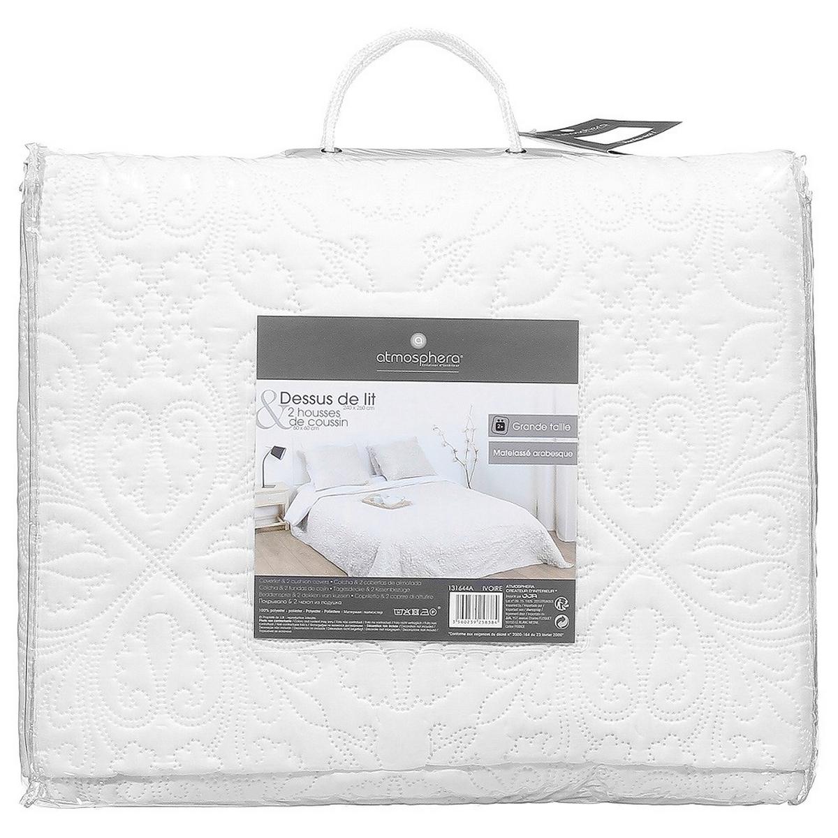 Set cuvertură și 2 fețe pernă Erlet cca. 260x240/2x60x60cm - Basics (260/240/0,3cm)