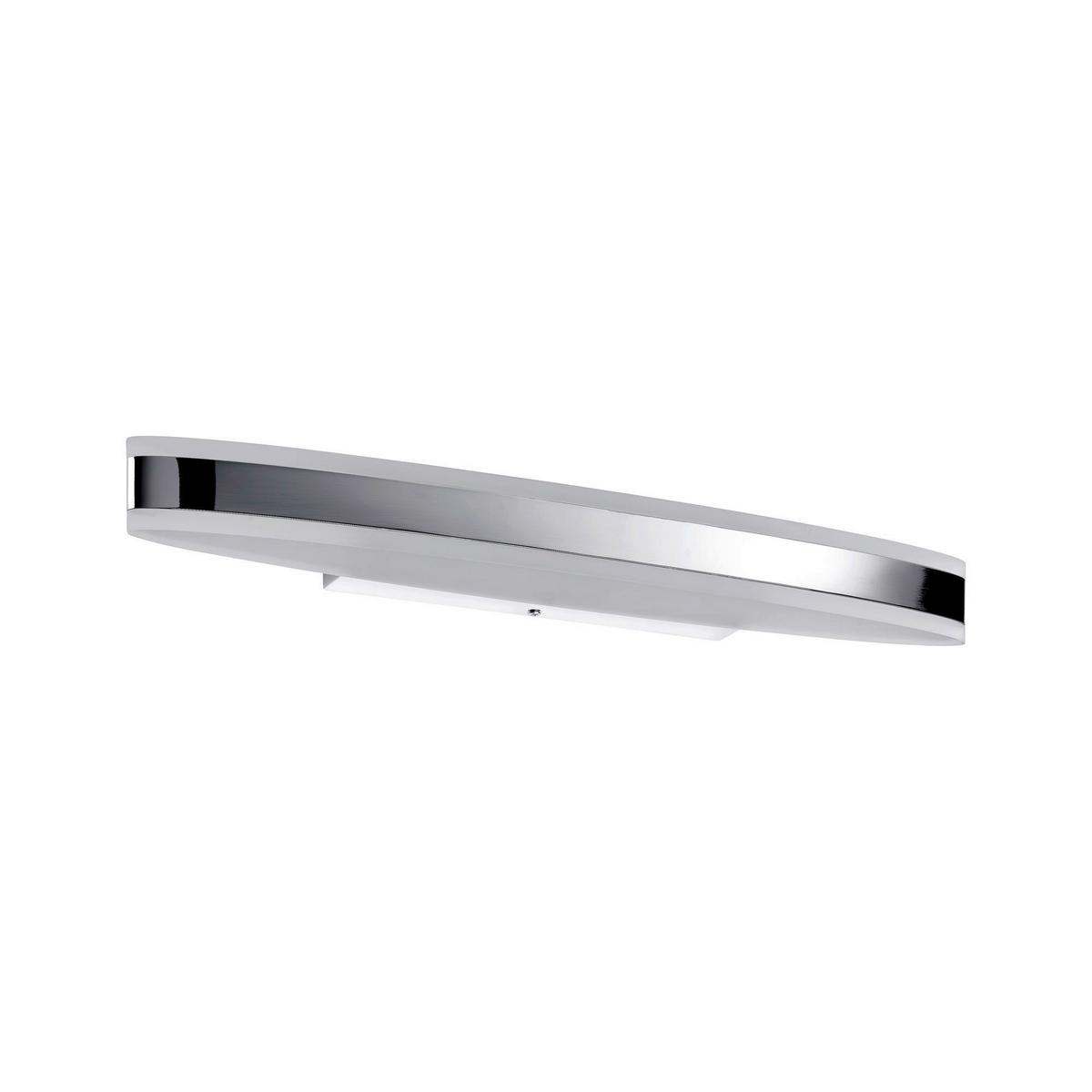 Wandleuchte Kuma in Weiß/Chromfarben max. 9 W - Chromfarben/Weiß, Basics, Metall (50/4,5cm) - Paulmann