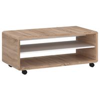 Klub Stočić Cleo - sonoma hrast/bela, Konvencionalno, pločasti materijal (100/43/59cm) - Modern Living