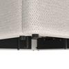 STOPPAD SÄNG PERLA - beige/svart, Modern, trä/textil (180/200cm) - Bessagi Home