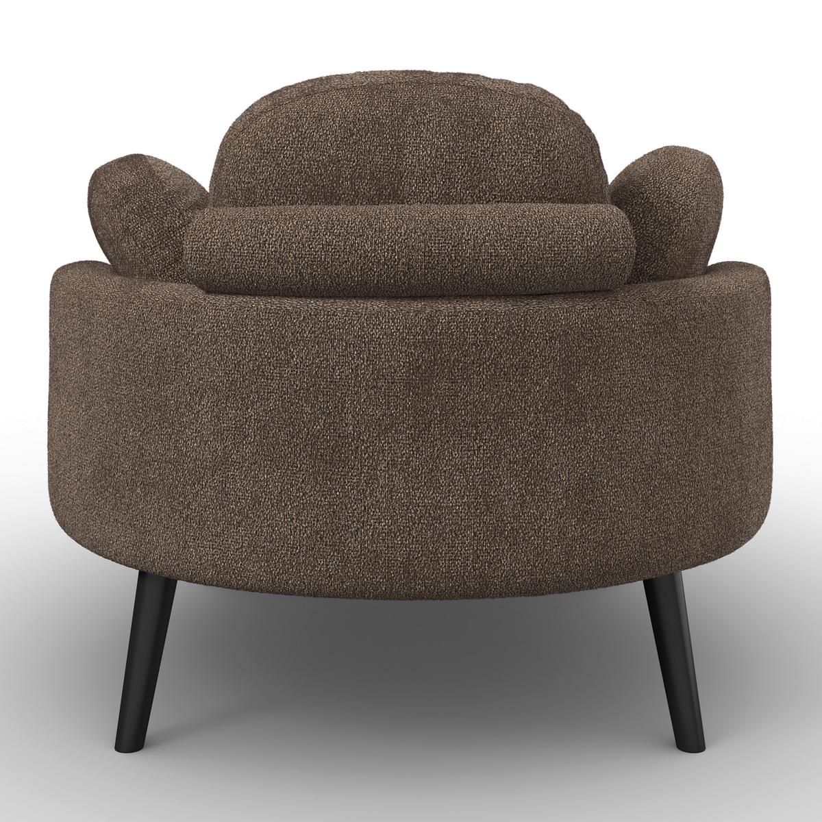 FOTOLIU BIANCA - maro, Modern, lemn/textil (109/83/148cm) - Bessagi Home