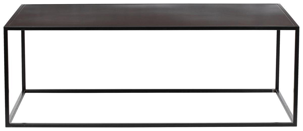 STOLIK KAWOWY NATALYA - czarny, Trend, metal (110/60/40cm) - Carryhome