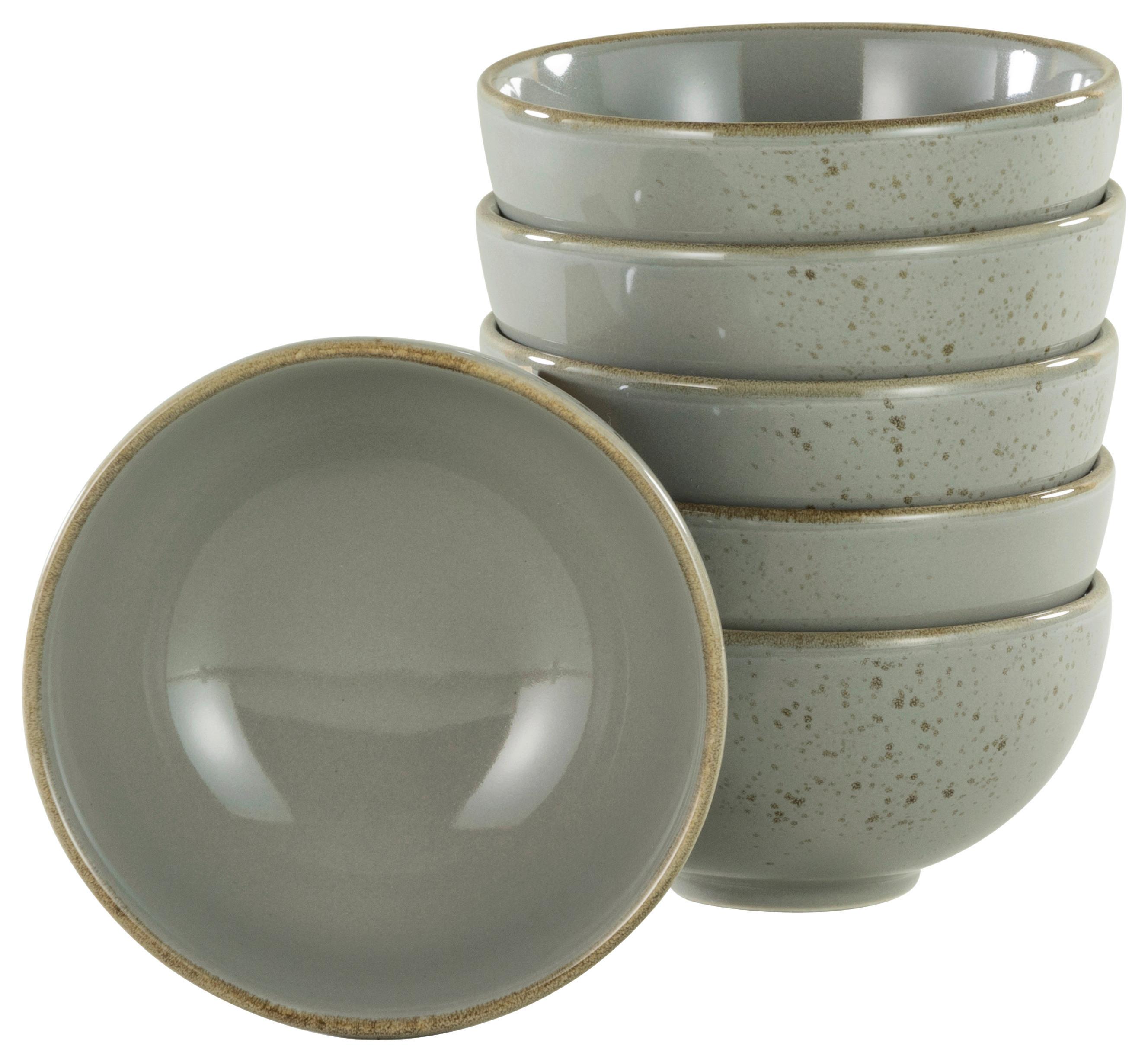 Set Skodelic Za Omake Stone, 6-Delni - siva, Trend, keramika (11,5cm) - Creatable