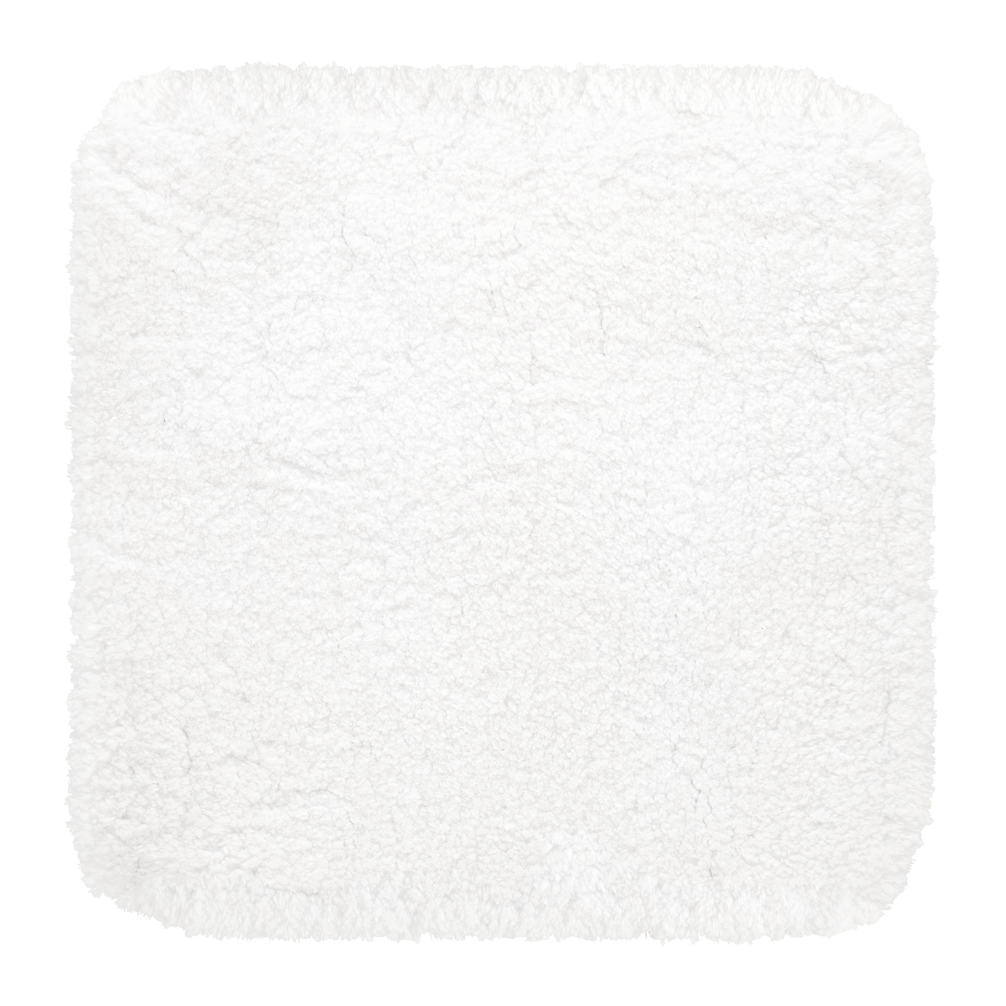 WC-Vorleger Chris Weiss ca. 50x50cm - Weiss, Textil (50/50cm) - Premium Living