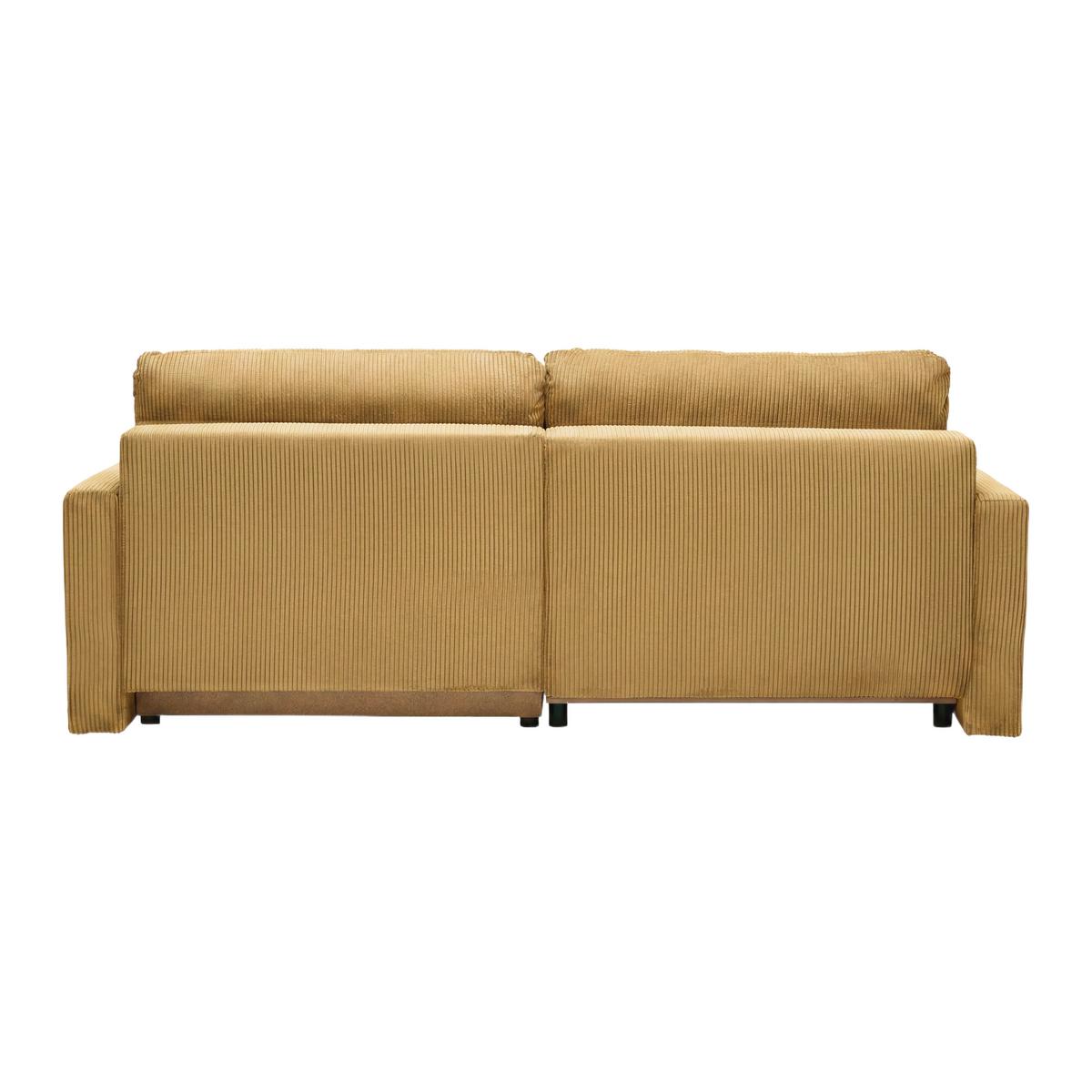Kutna Garnitura Dave - boje senfa, Moderno, tekstil (227/92/146cm) - Best Price