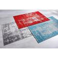 Webteppich Leeds in Rot ca. 80x180cm - Rot, LIFESTYLE, Textil (80/180cm) - MÖMAX modern living