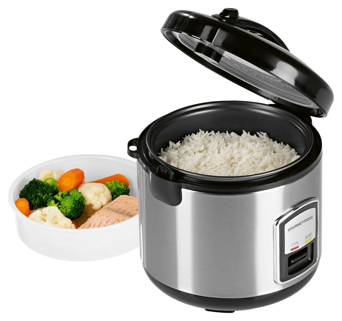 Gourmetmaxx Reiskocher max. 400 Watt - MODERN (23,8/24/25cm)