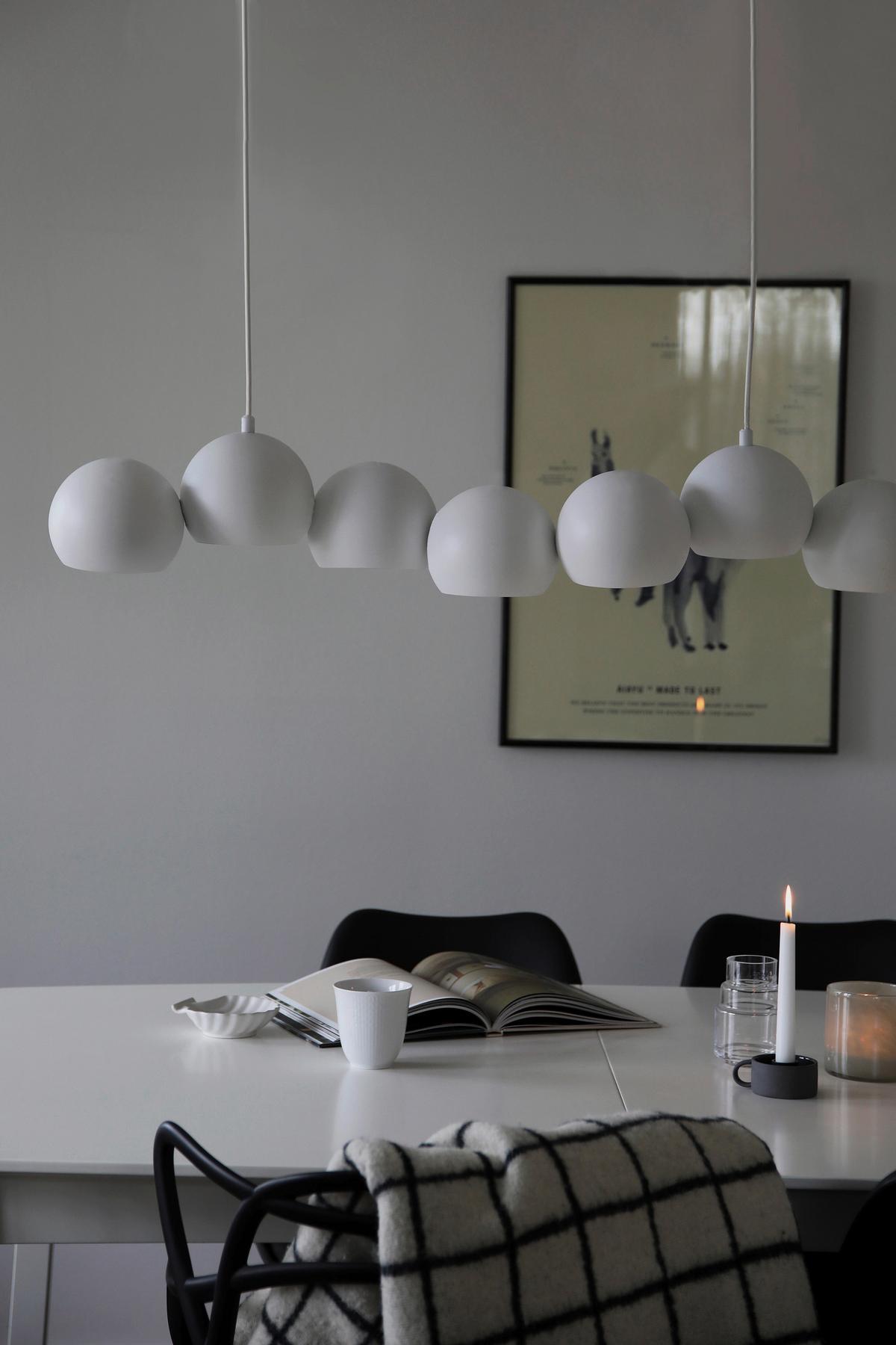 Hängeleuchte Cupolo Weiß max. 40 Watt - Weiß, Basics, Metall (101/15/150cm) - Markslöjd