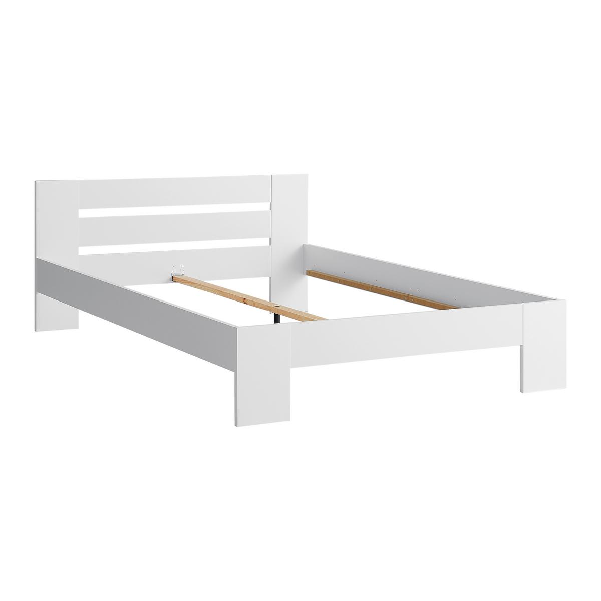 Krevet Madrid - bijela, Moderno, drvo (140/200cm) - Mömax