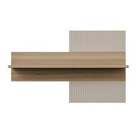 Zidna Polica Seravel - boje hrasta/boje pijeska, Natur, drvni materijal (100/63,4/21,9cm) - Modern Living