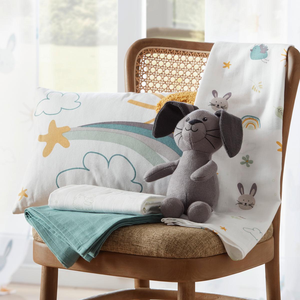 Animal de pluș Sally - gri, Konventionell, textil (44cm) - Modern Living