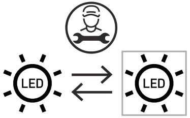 LED-Wandleuchte Carlo in Schwarz max. 4,5 Watt - Schwarz, MODERN, Kunststoff/Metall (13/3,7/8cm)