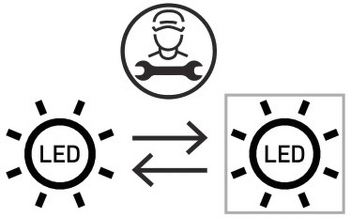 LED-Wandleuchte Carlo in Schwarz max. 4,5 Watt - Schwarz, MODERN, Kunststoff/Metall (13/3,7/8cm)