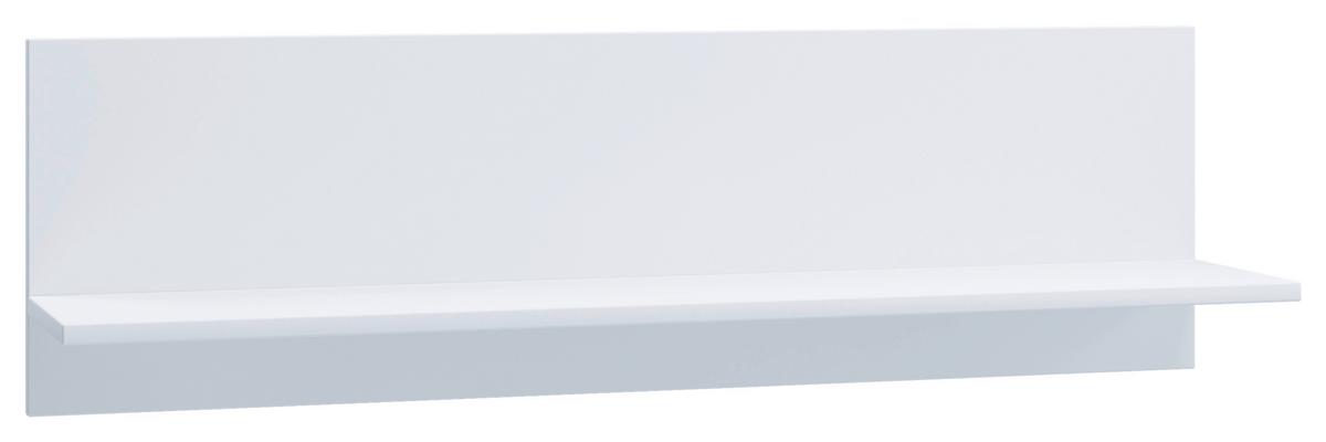 WANDREGAL USILO - Weiss, Design, Holzwerkstoff (102/30/20cm) - MID.YOU