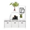 REK CASSA 1 -TOP- -BASED- - Wit, Konventionell, Houtcomposiet (112/113/35cm) - Based
