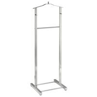 CICHY SŁUGA GREGOR - kolor stalowy, Design, metal (44,5/123,5/35,5cm)