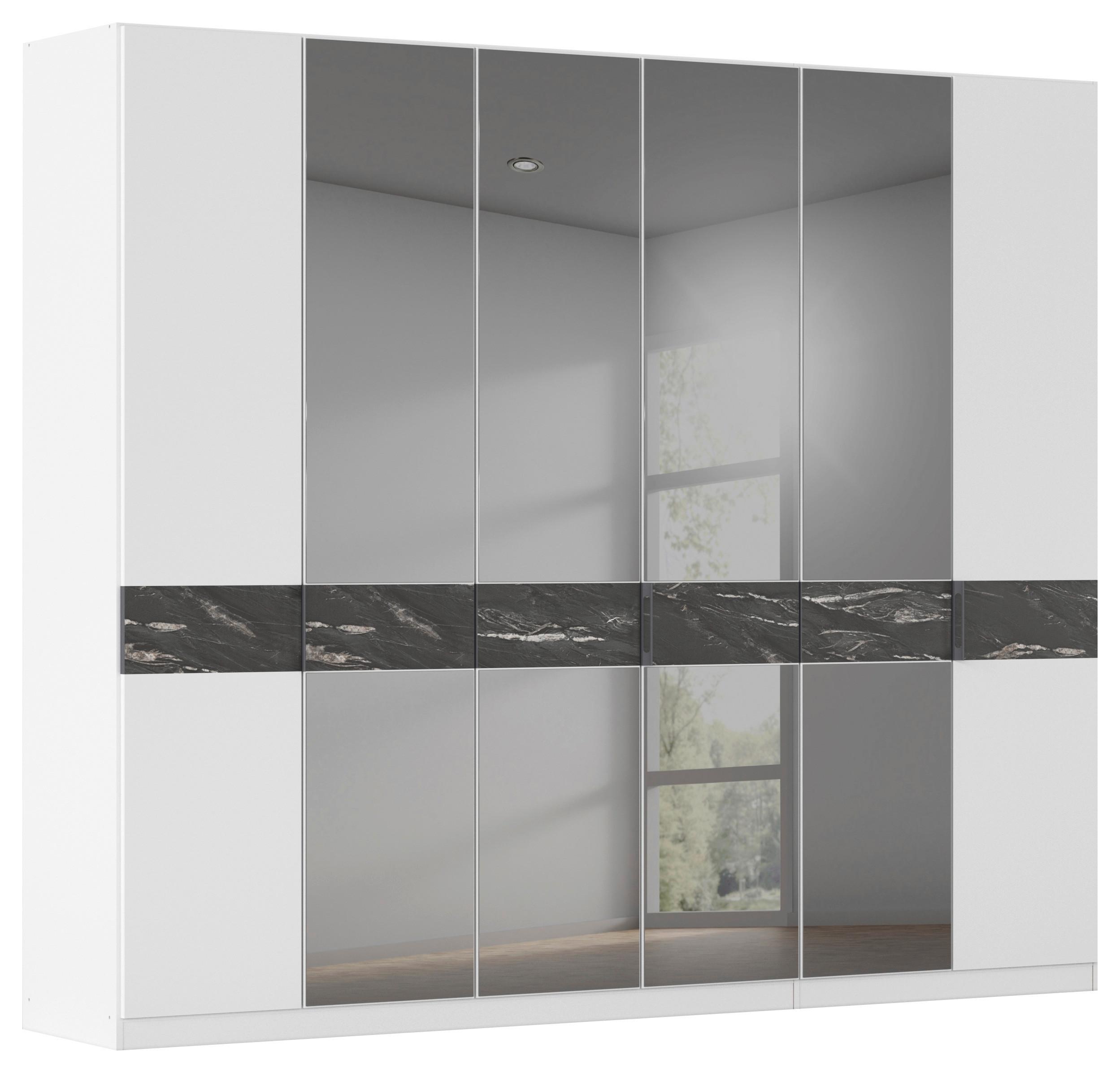 Drehtürenschrank Versity Weiß - Weiß, KONVENTIONELL, Holzwerkstoff/Metall (270/229/54cm) - Premium Living