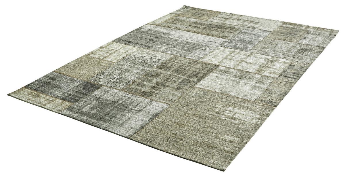 FLACHWEBETEPPICH MY GENT - Silberfarben, Design, Textil (80/150cm) - Novel