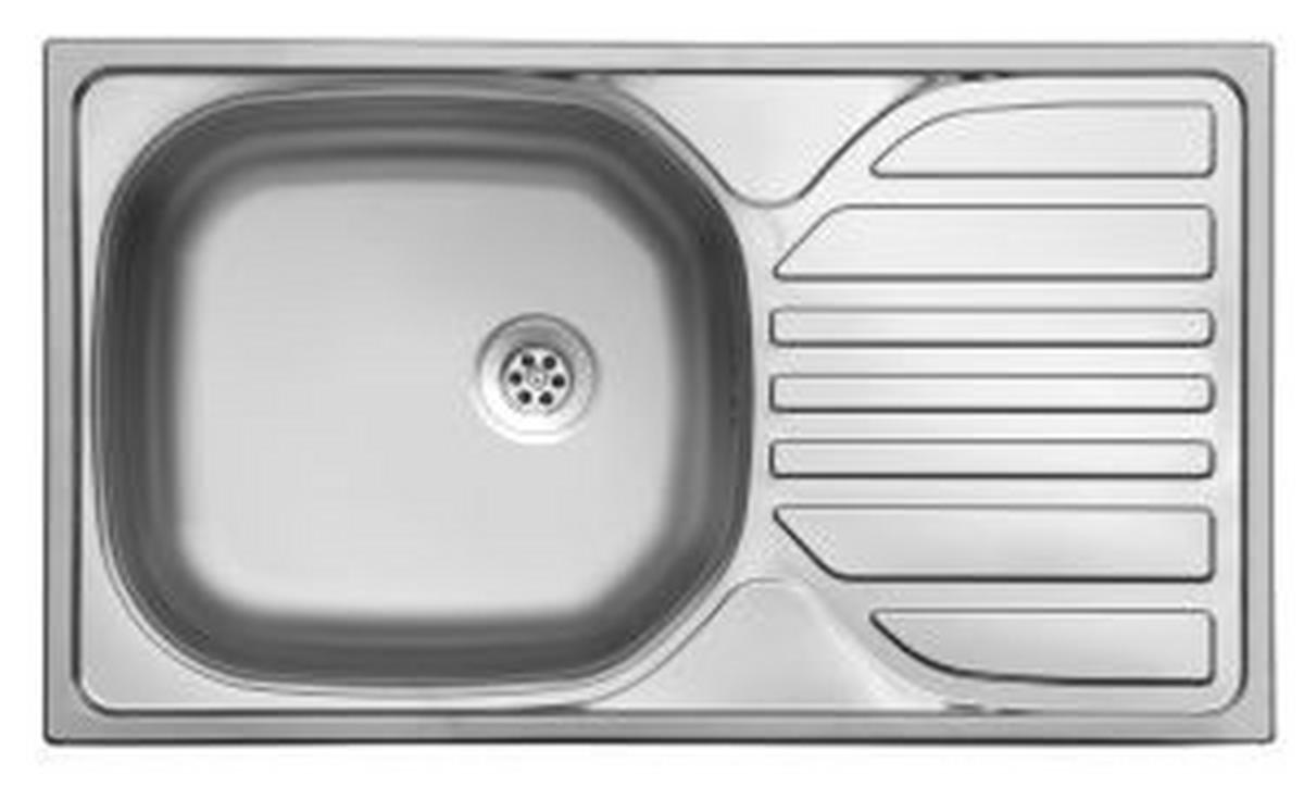 Evido Basic Mosogató Evido Basic *top Ár* - nemesacélszínű, fém (86/43.5/15cm) - Best Price