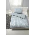 Posteljina Dotty - bijela/plava, MODERN, tekstil (140/200cm) - Mömax modern living