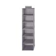 Viseči Organizator Kläck - siva, Moderno, tekstil (33/125/35cm) - Mömax modern living Viseči Organizator Kläck - siva, Moderno, tekstil (33/125/35cm) - Mömax modern living