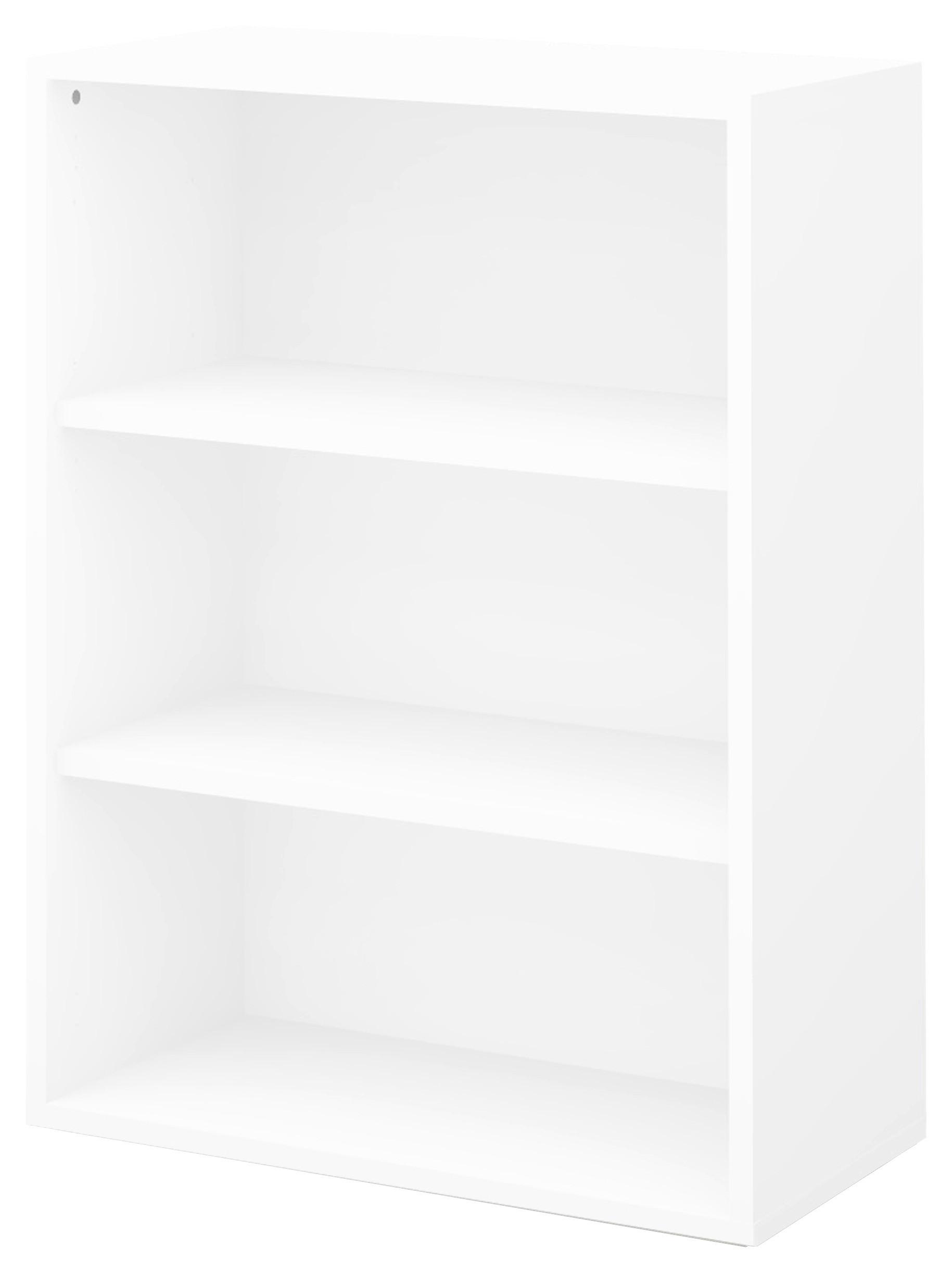 Regal Big Profi Office - Weiss/Schwarz, Modern, Holzwerkstoff/Kunststoff (82/111/40cm) - Mömax