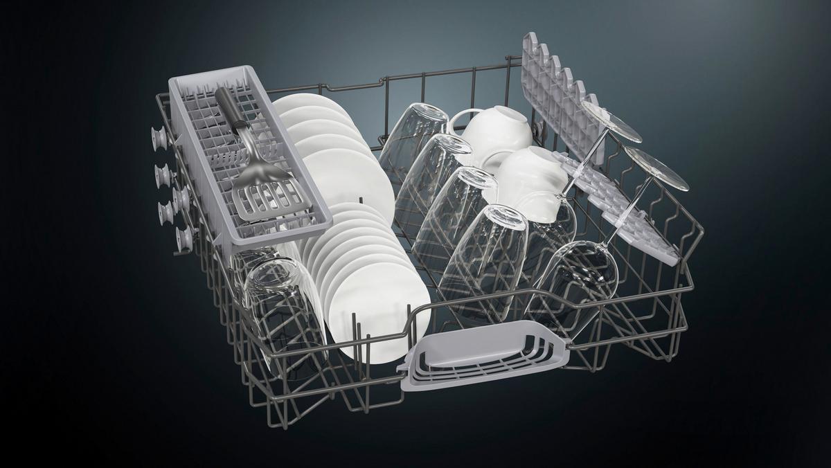 Geschirrspüler SN61HX00TE - MODERN, Metall (59,8/81,5/55cm) - Siemens