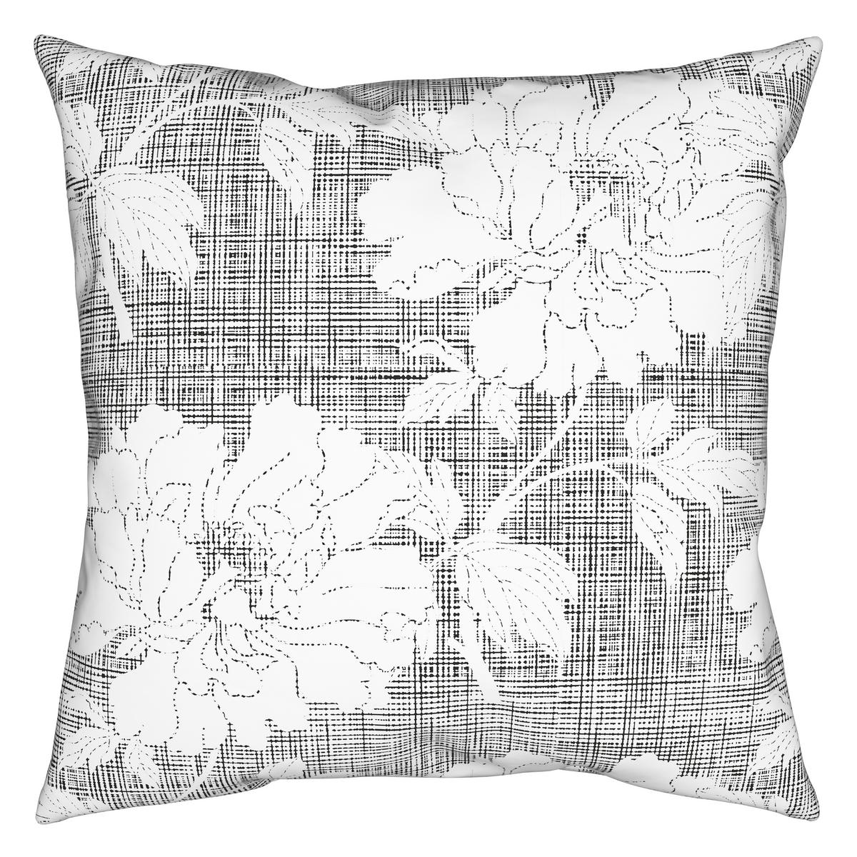 BETTWÄSCHESET GUNDI XXL - Weiss/Schwarz, Romantik / Landhaus, Textil (200/210cm) - Mömax