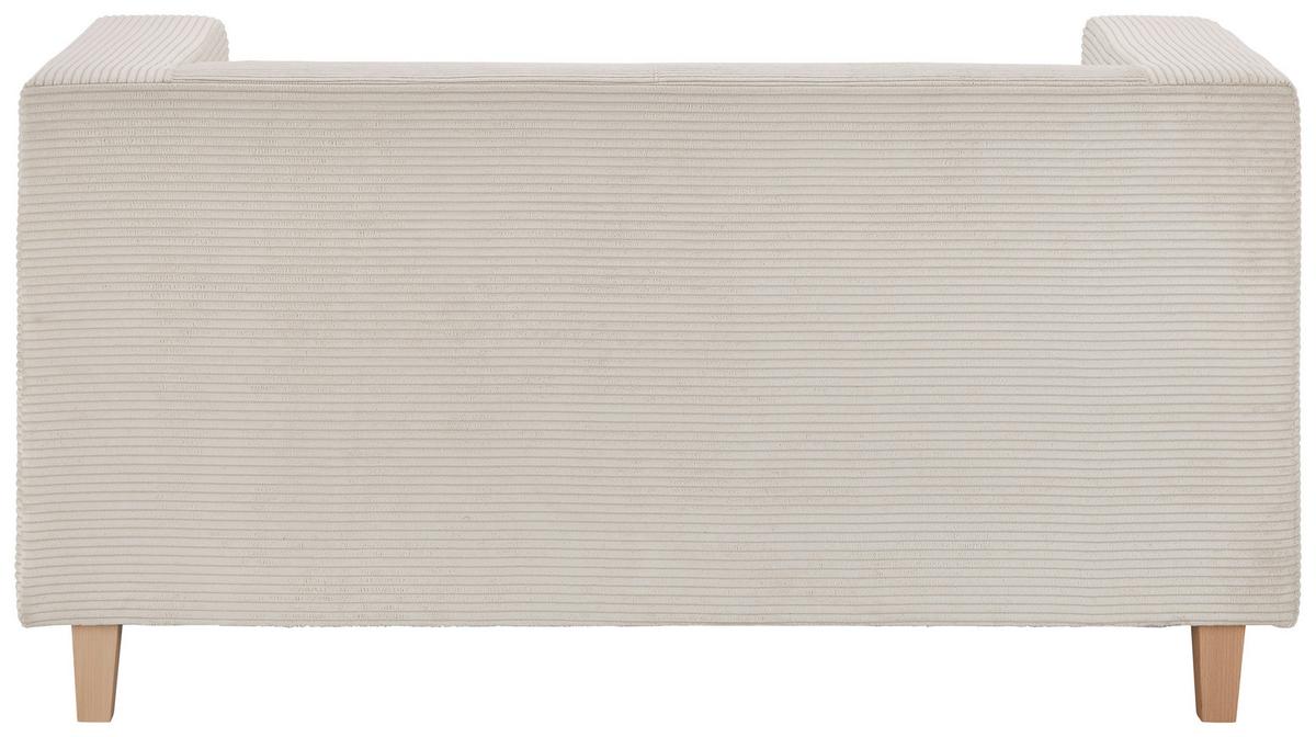Kanapé Sam - krémszínű, Modern, textil (157/79/84cm) - Mömax