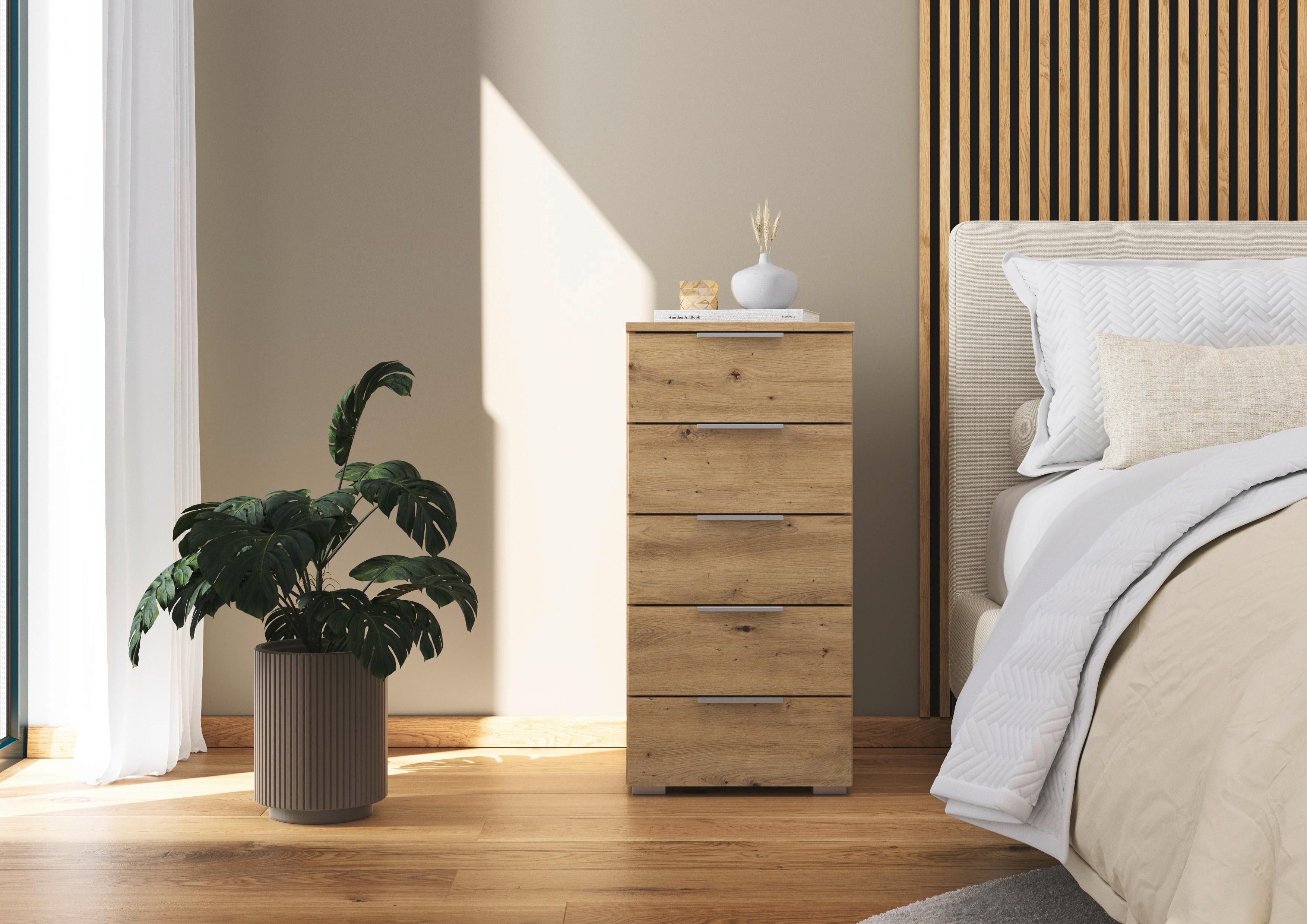 NOPTIERA MARS 5L - stejar Artisan, Basics, material pe bază de lemn (40/84/40cm) - Modern Living