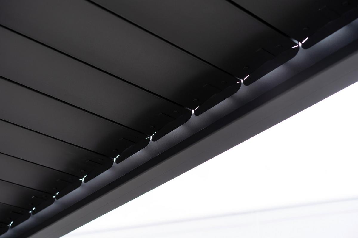 PERGOLA CLASSIC 3X3,6M ANTHRAZIT - Anthrazit, Basics, Metall (360/255/300cm) - Gardenson