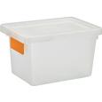 Box mit Deckel Mathias, ca. 23x15x14cm - Transparent, KONVENTIONELL, Kunststoff (23,3/15,3/13,8cm) - Mömax modern living