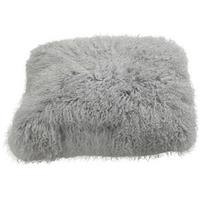 Műszőrme Díszpárna Shaun 40/40 - szürke, Modern, textil (40/40cm) - Premium Living