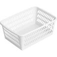 Košara Mimi - bela, umetna masa (36,5/14,4/25,5cm) - Mömax modern living Košara Mimi - bela, umetna masa (36,5/14,4/25,5cm) - Mömax modern living