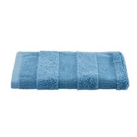 Gästetuch Chris in Blau ca. 30x50cm - Blau, Textil (30/50cm) - Premium Living