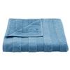 Duschtuch Chris in Stahlblau ca. 70x140cm - Blau, Textil (70/140cm) - Premium Living