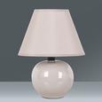 Tischleuchte Irma, max. 40 Watt - KONVENTIONELL, Glas/Textil (18/25cm) - MÖMAX modern living