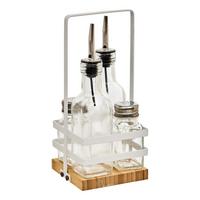 Set olivieră/oțetieră 5/1 Vera - Basics (9,7/9,7/23,5cm)