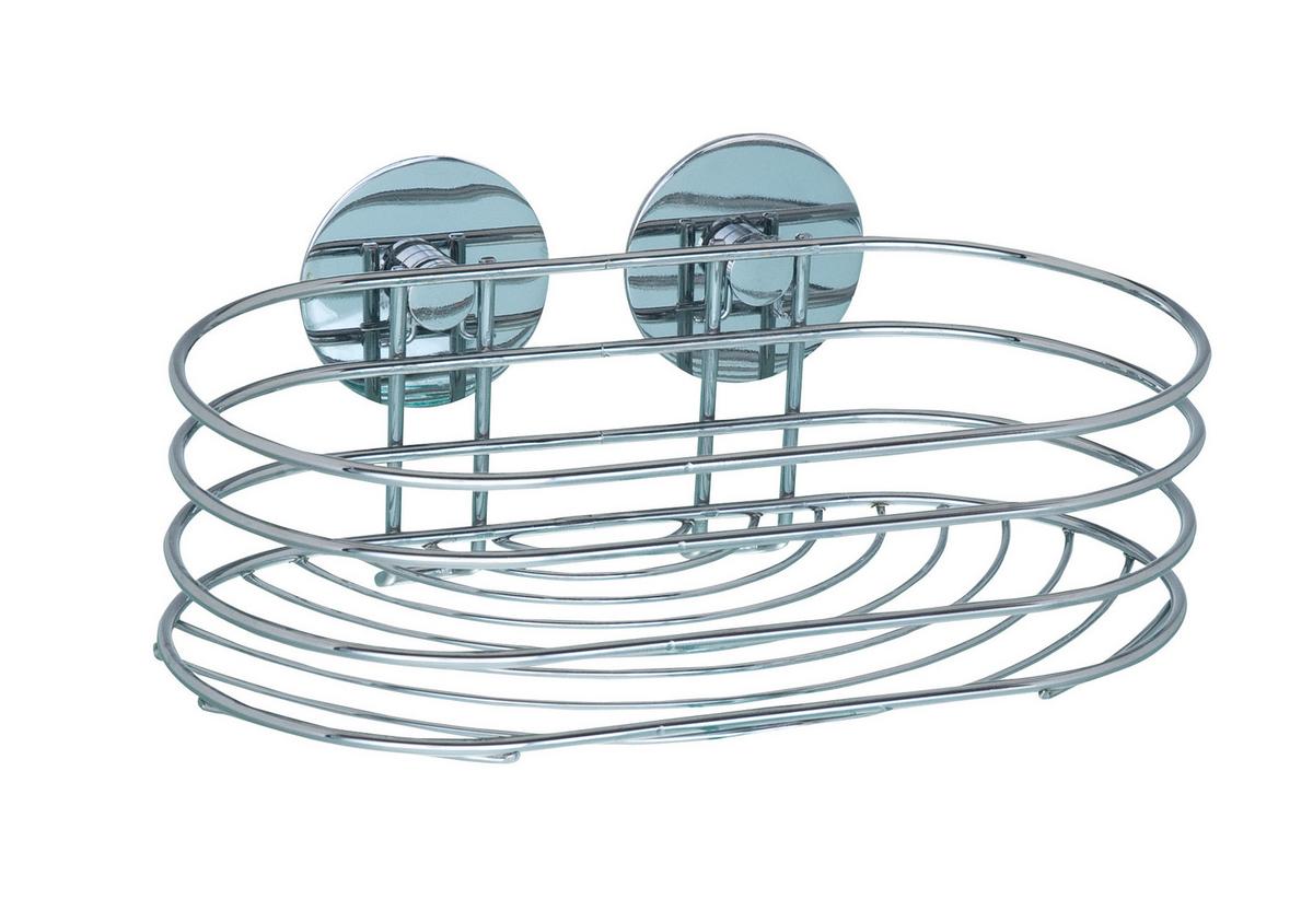 Etajeră Turbo - Modern, metal (23,5/10,5/13,5cm) - Wenko