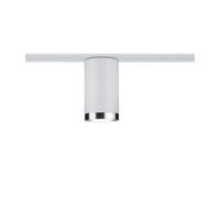 Schienensystem-Strahler Spot Tube max. 10 Watt - Chromfarben/Weiß, Basics, Kunststoff/Metall (6,5/12,8cm) - Paulmann