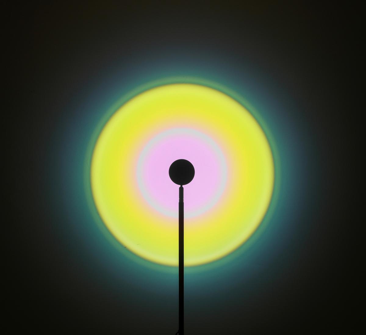 Podna Led Svjetiljka Mavis - crna, Moderno, metal (18/140cm) - Modern Living