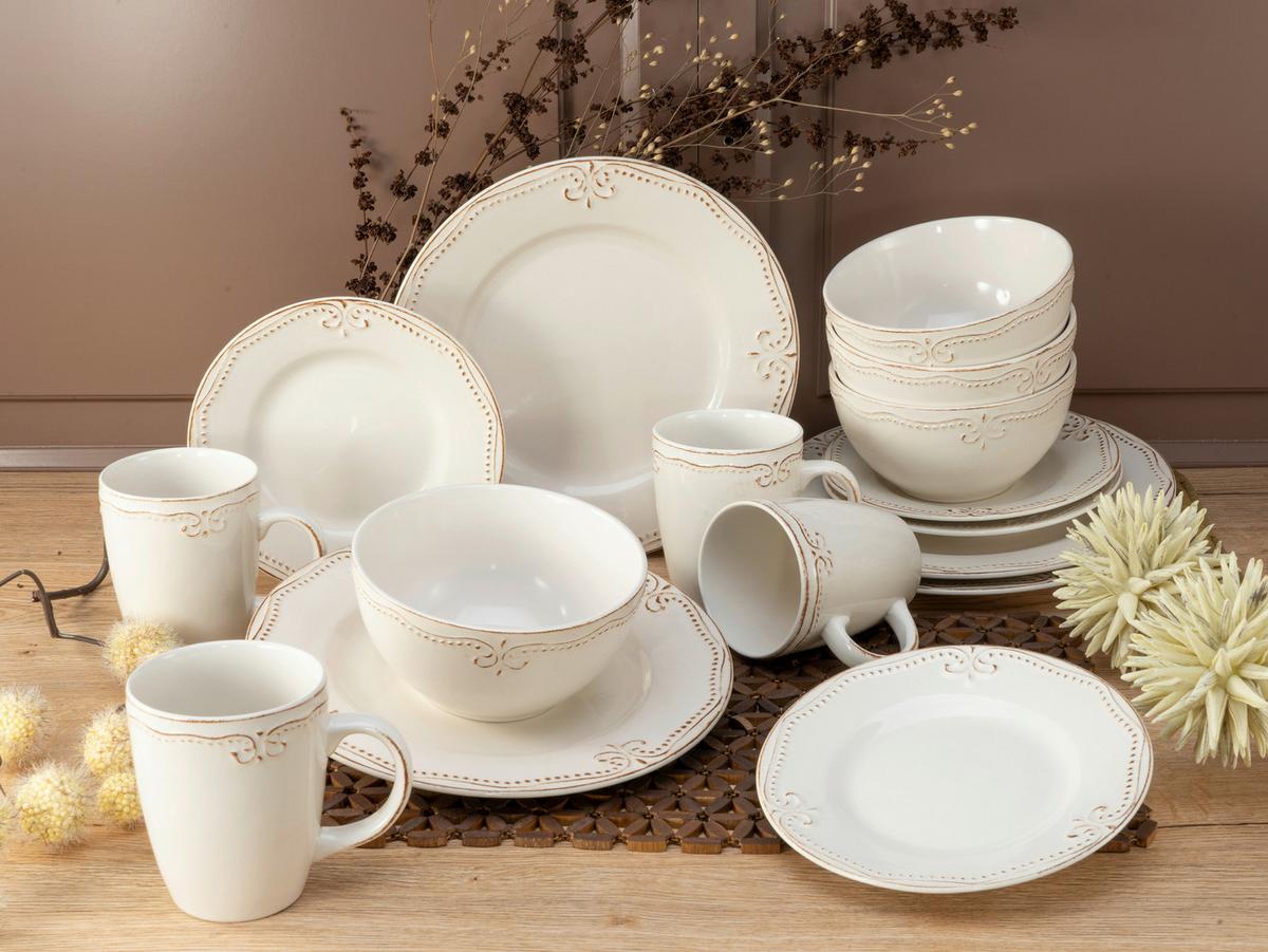 Kombiservice Multicolor, 16-teilig - Multicolor, Keramik - Creatable