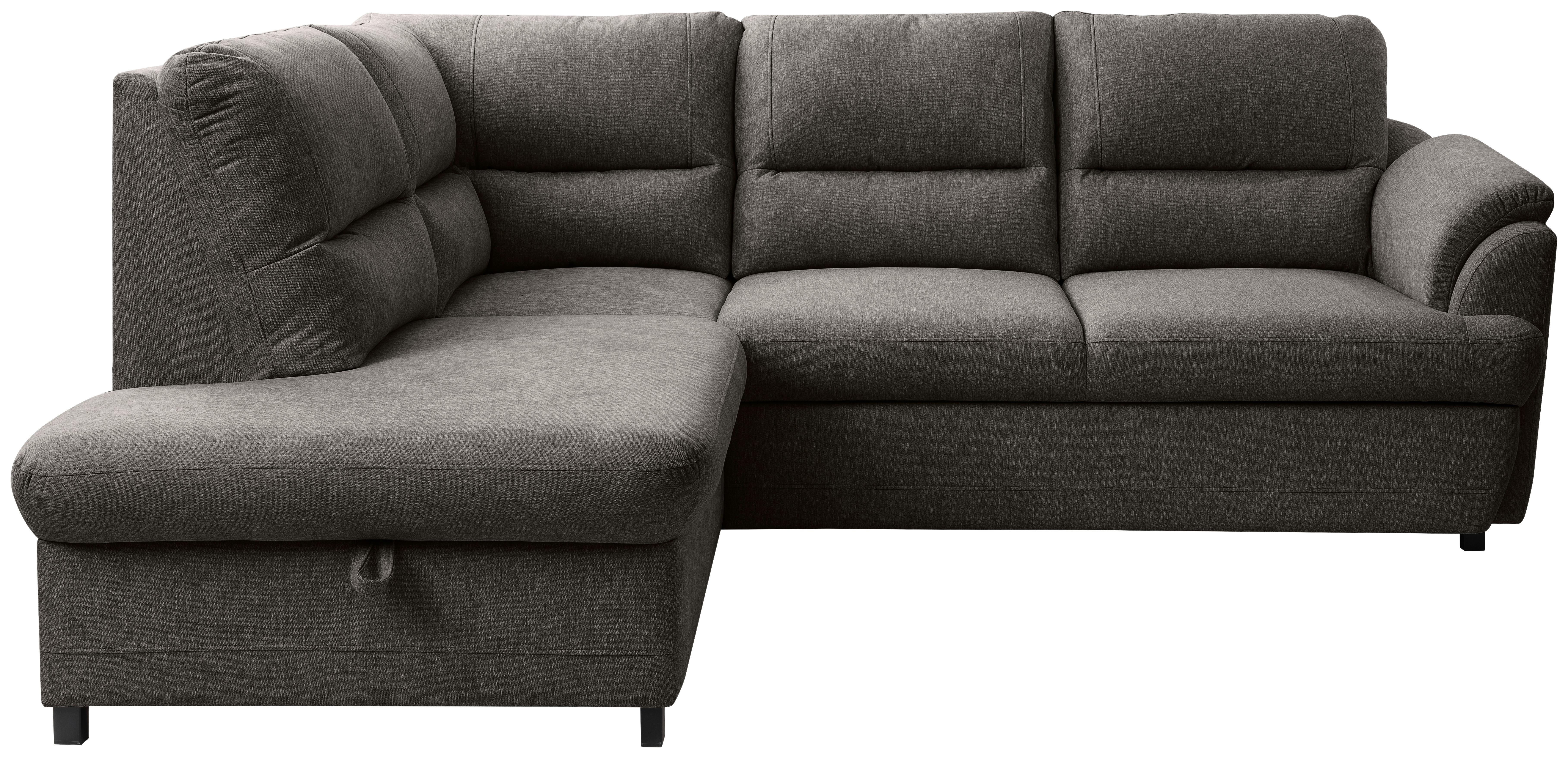 Kutna Garnitura Gusto - smeđa/crna, Basics, tekstil/drvo (200/240cm) - Modern Living