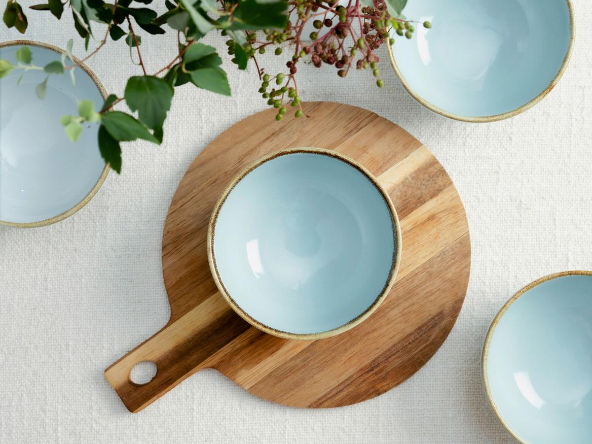 Dipschalenset 22090 Nature Collection - Pastellblau, Trend, Keramik (11,5cm) - Creatable