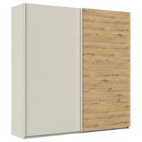 Ormar S Kliznim Vratima Feldkirch - hrast Artisan/boje šampanjca, Trend, drvni materijal/metal (226/229/61cm) - Modern Living