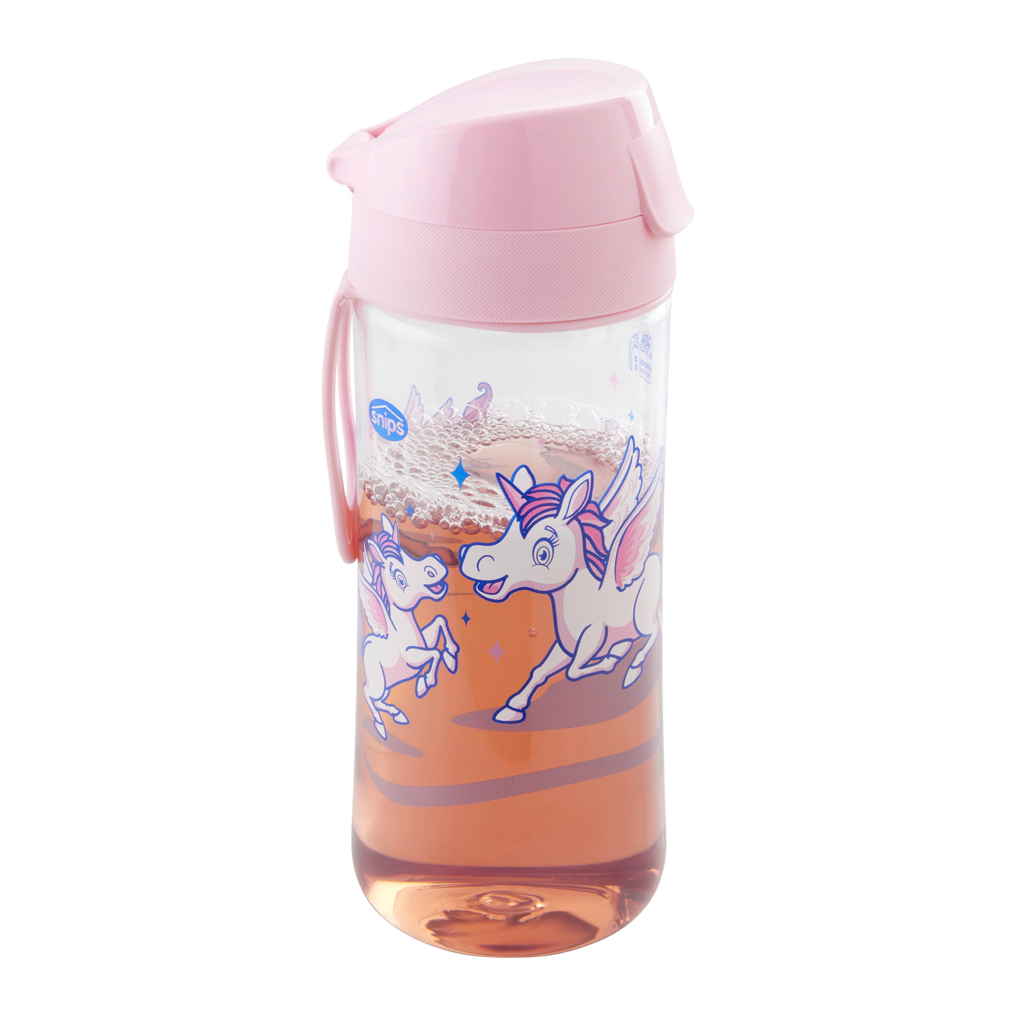 VATTENFLASKA FÖR BARN KIDS - pink, Klassisk, plast (7/20cm) - Mömax