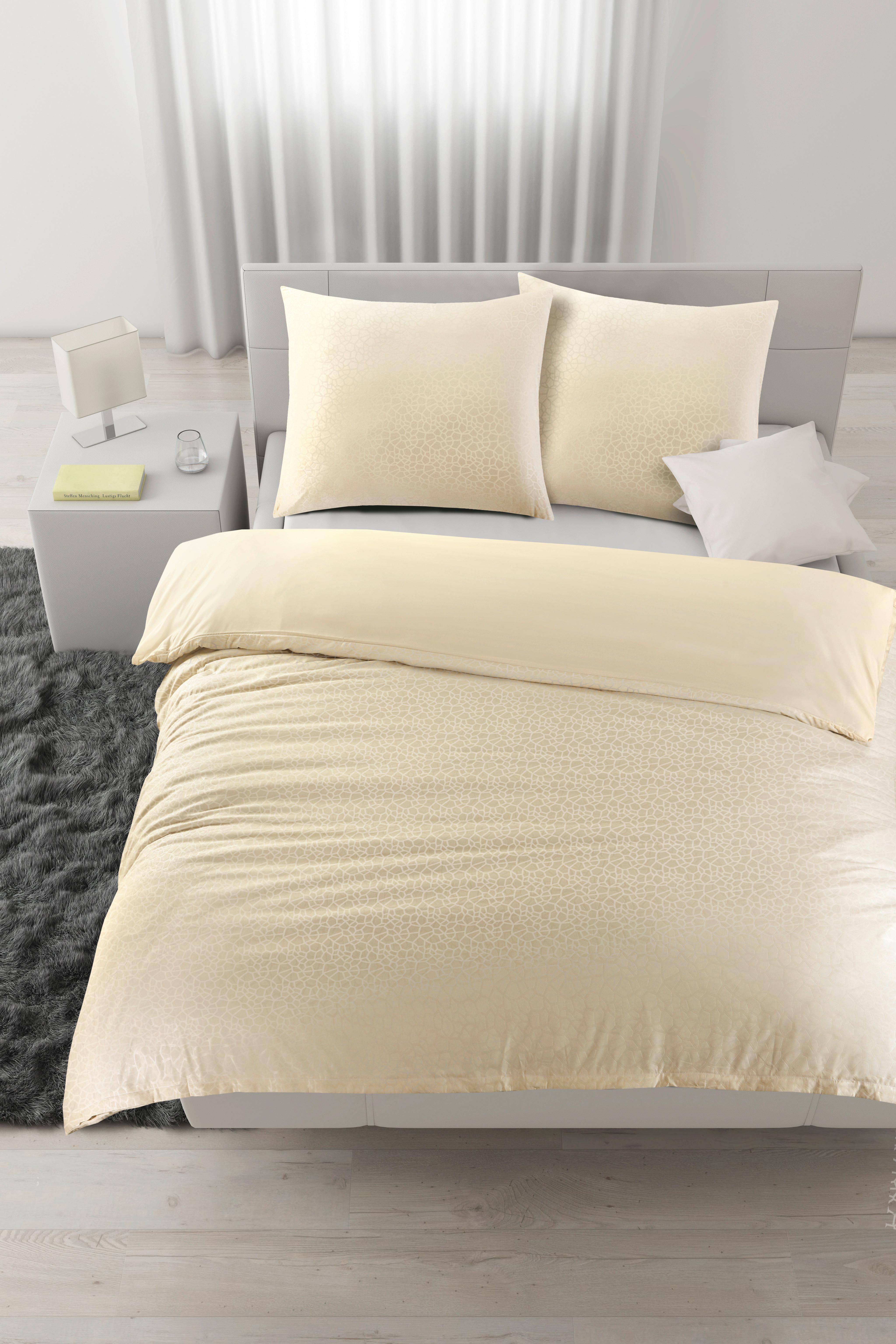 Lenjerie de pat Animal Neu cca. 200x220/2x50x70 cm - bej, Konventionell, textil (200/220cm) - Mömax