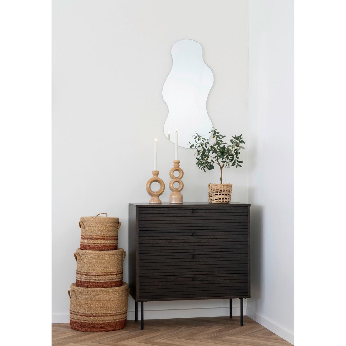 Korbset Budoni Naturfarben, 3-teilig - Naturfarben, Basics, Naturmaterialien
